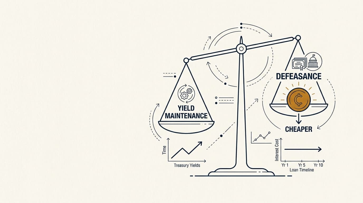CMBS Yield Maintenance vs Defeasance: Cost Guide